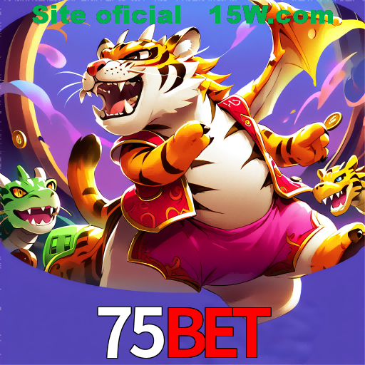 Imagem promocional da 75Bet mostrando a plataforma e suas vantagens